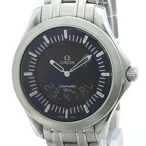OMEGA Seamaster 120M Multifunction Steel Mens Watch 2521.81 Polished